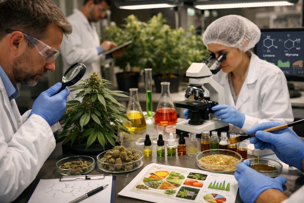 Odmiany bogate w terpeny