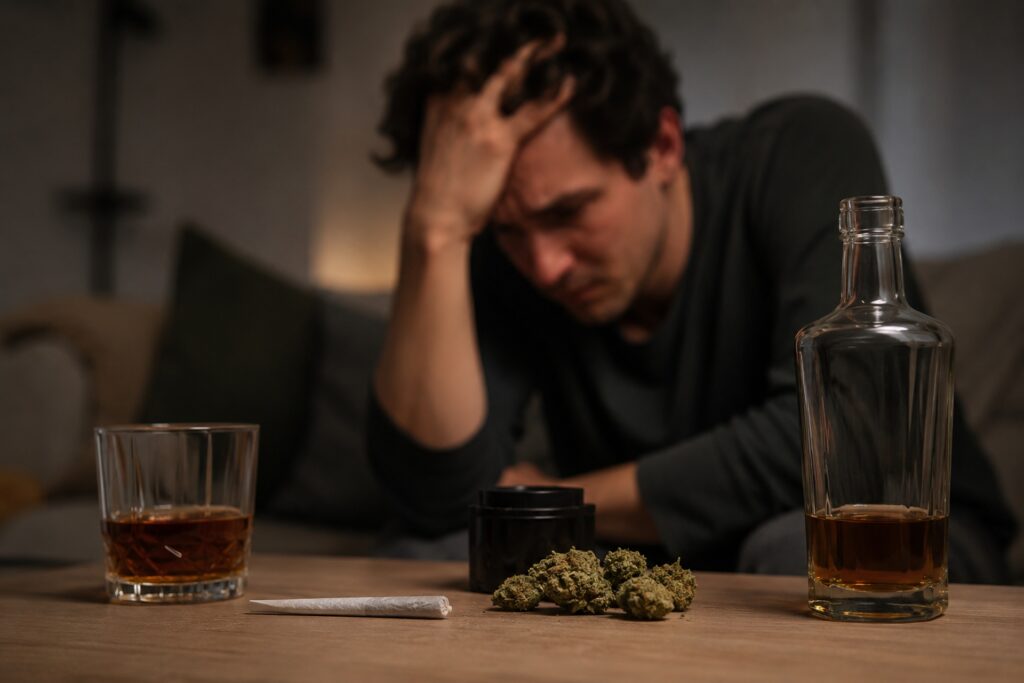 Thc i alkohol